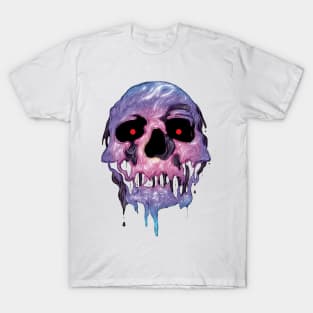 skull , skulls , dead , death , bones , skeleton , engraving , woodcut ,macabre , floral , graveyard,horror T-Shirt